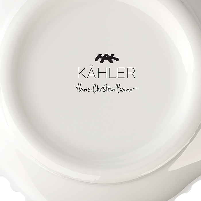 Kähler Hammershøi Unfold Vase, White