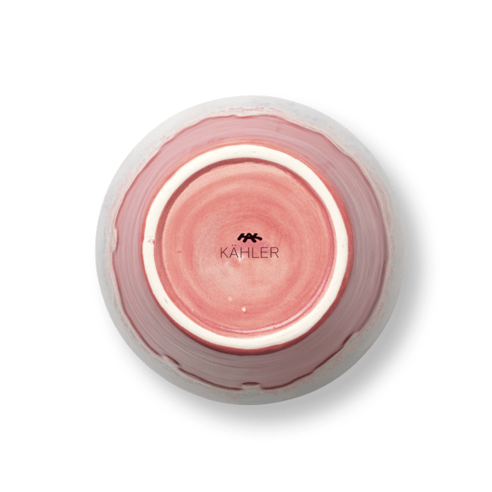 Kähler Poppery Vase, Mint/Pink, H: 8.1''