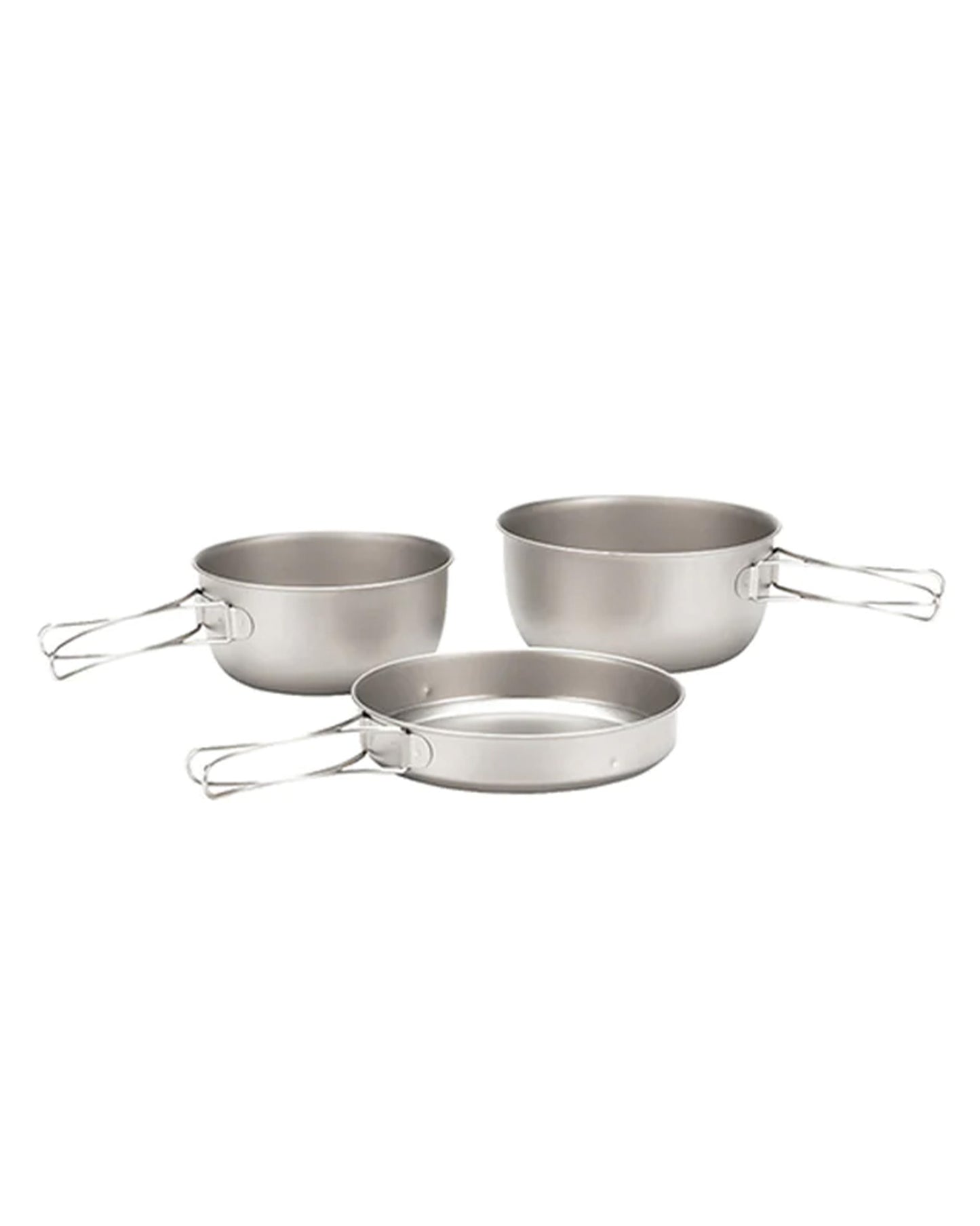 Snow Peak 3 Piece Titanium Cookset