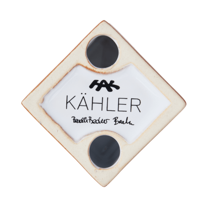 Kähler Gingerbread Advent Candle Holder, 4 Pcs.