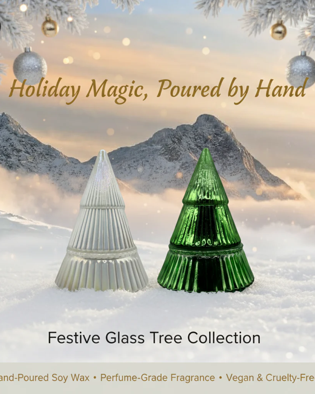 The SOi Company Winter Wonderland | 9oz Christmas Tree Candle