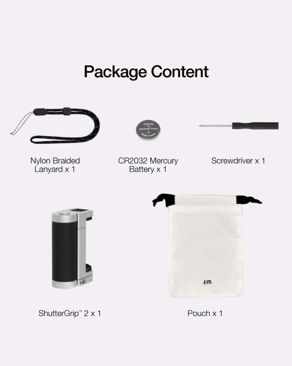 Just Mobile Shutter Grip 2