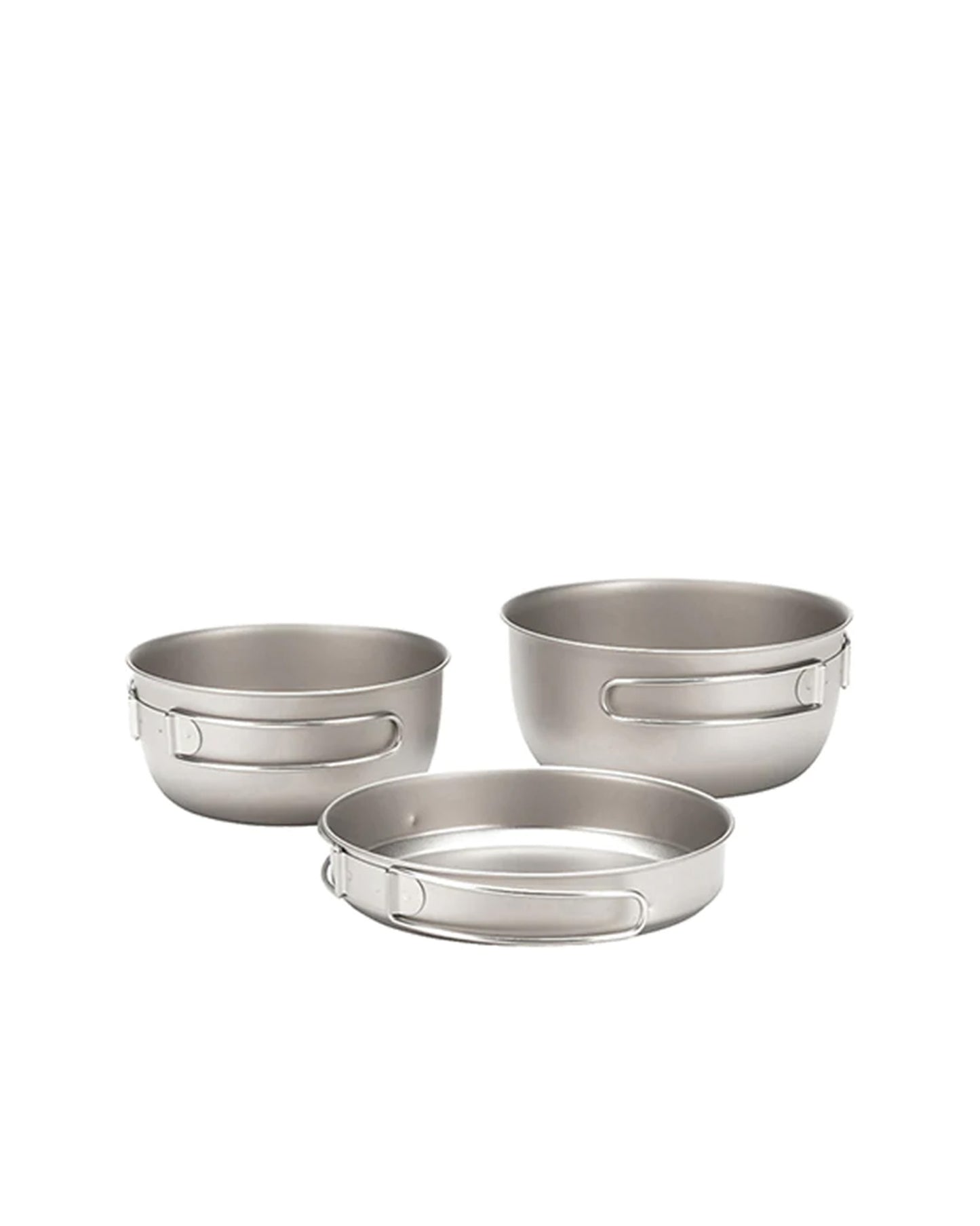 Snow Peak 3 Piece Titanium Cookset