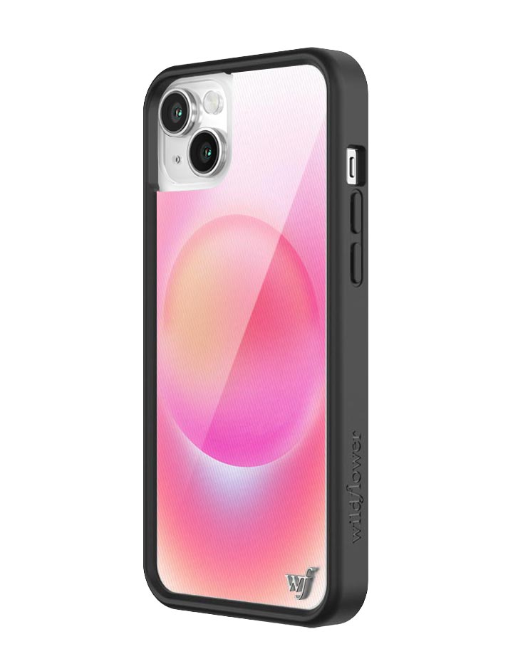 Wildflowers Hot Pink Aura iPhone Case