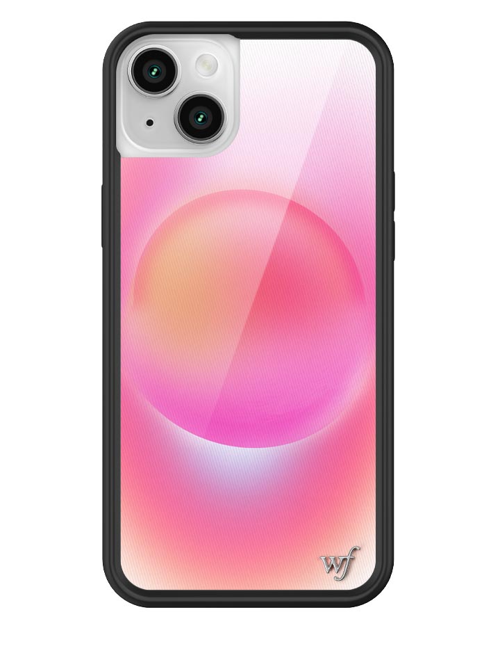Wildflowers Hot Pink Aura iPhone Case