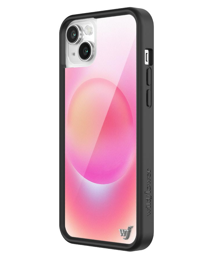 Wildflowers Hot Pink Aura iPhone Case