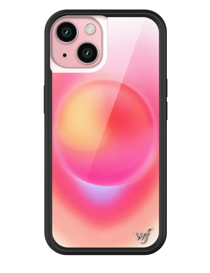 Wildflowers Hot Pink Aura iPhone Case
