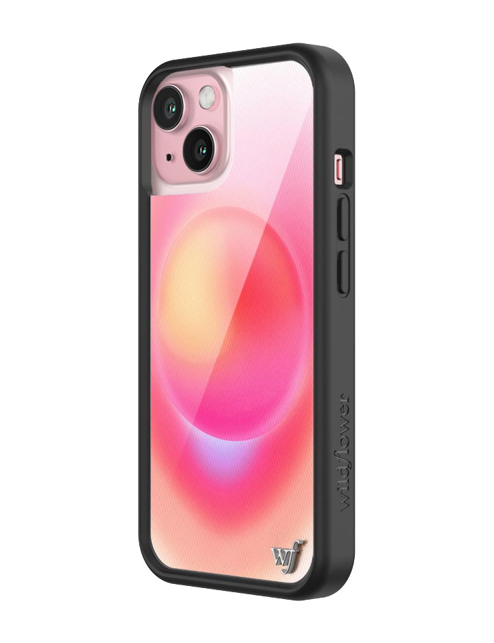 Wildflowers Hot Pink Aura iPhone Case