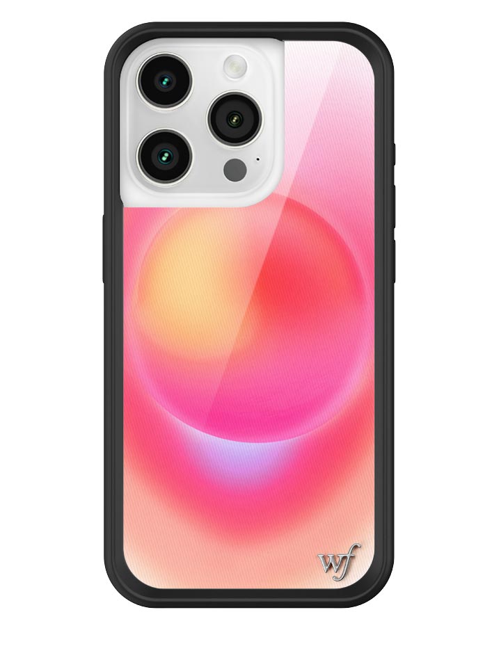 Wildflowers Hot Pink Aura iPhone Case
