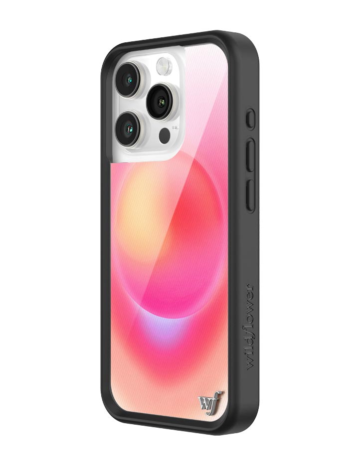 Wildflowers Hot Pink Aura iPhone Case
