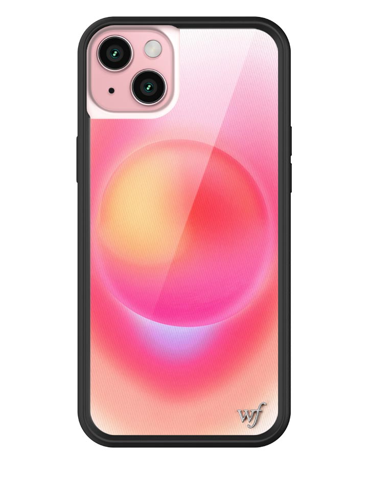 Wildflowers Hot Pink Aura iPhone Case