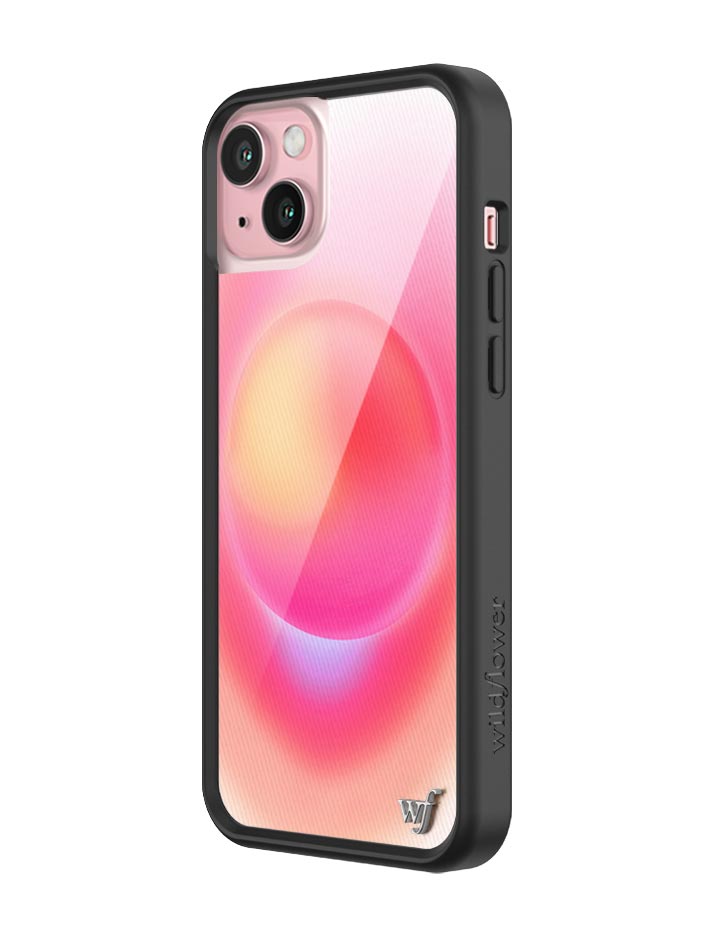 Wildflowers Hot Pink Aura iPhone Case