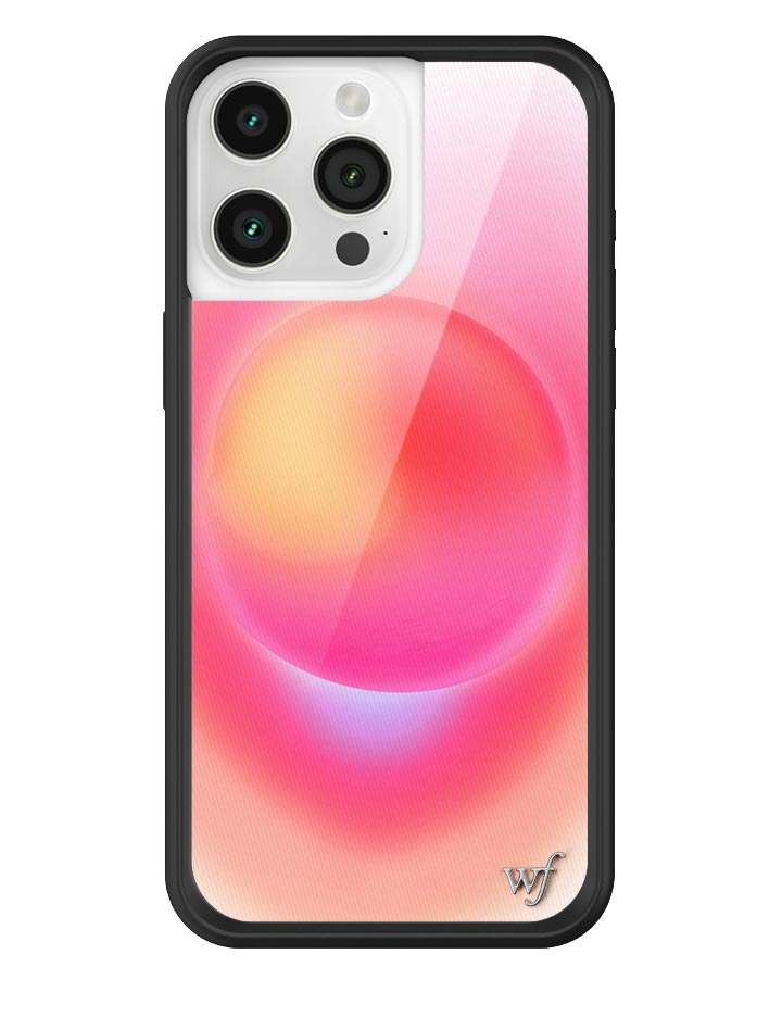 Wildflowers Hot Pink Aura iPhone Case