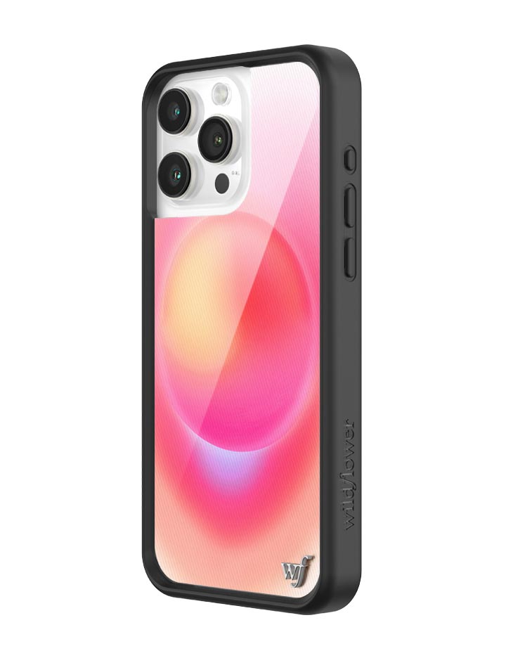 Wildflowers Hot Pink Aura iPhone Case
