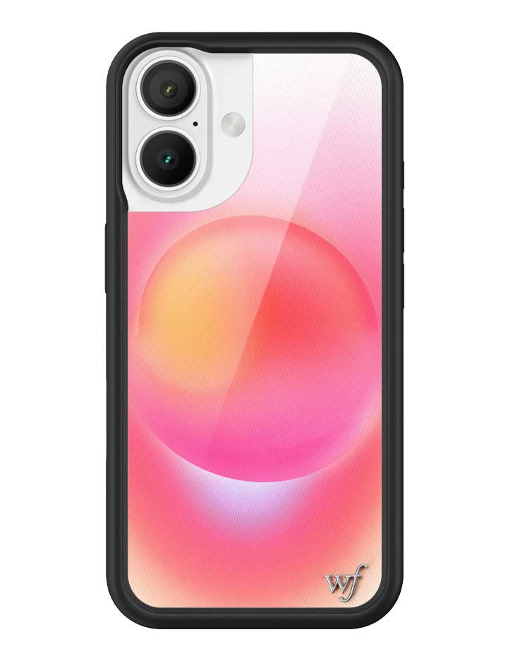 Wildflowers Hot Pink Aura iPhone Case