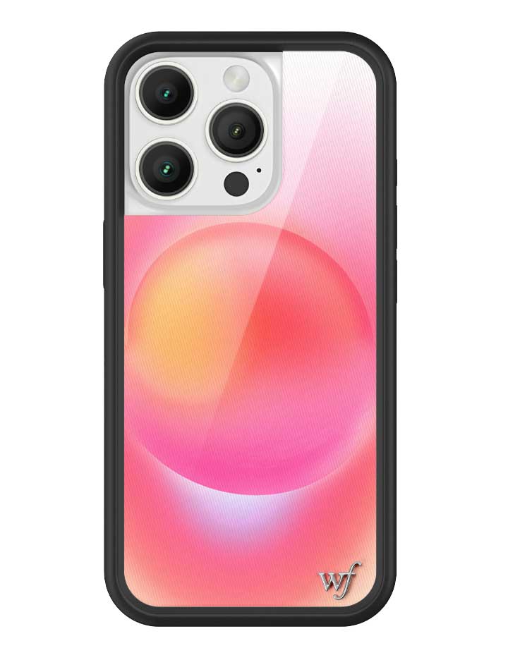 Wildflowers Hot Pink Aura iPhone Case