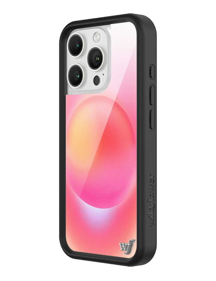 Wildflowers Hot Pink Aura iPhone Case