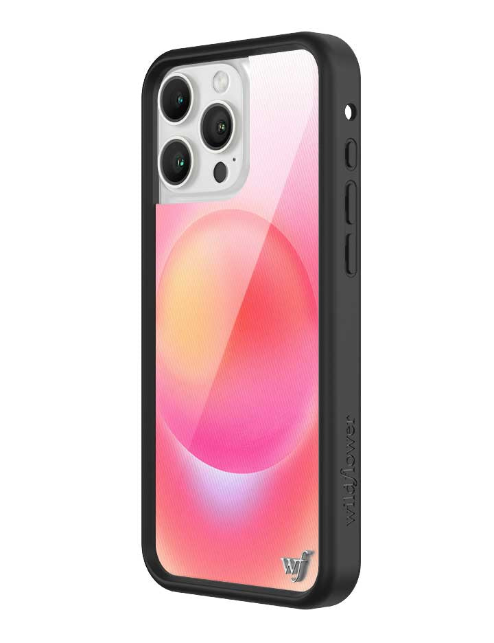 Wildflowers Hot Pink Aura iPhone Case