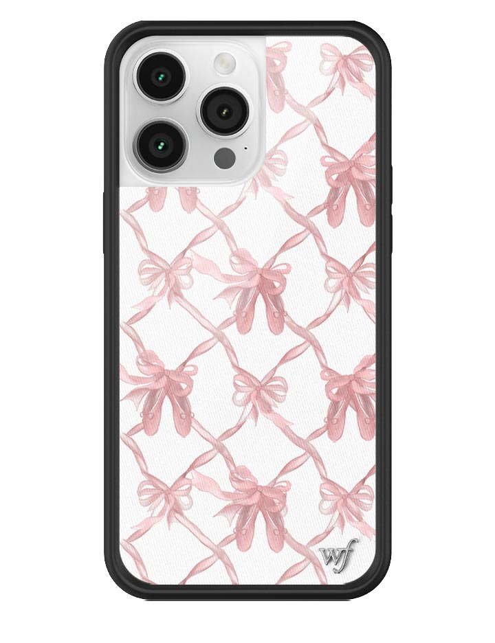 Wild Flower On Pointe Pink iPhone Case