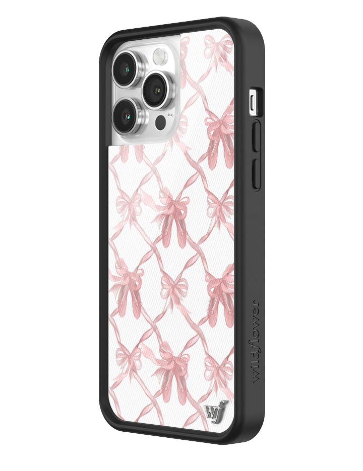 Wild Flower On Pointe Pink iPhone Case