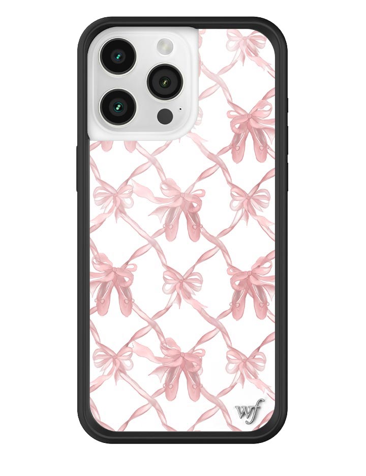 Wild Flower On Pointe Pink iPhone Case