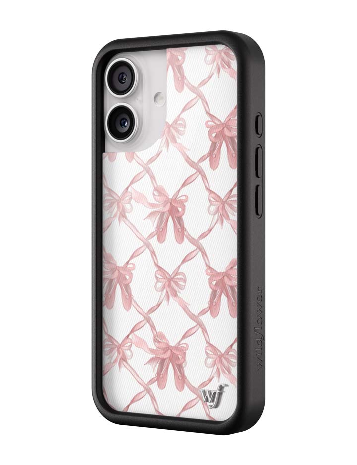 Wild Flower On Pointe Pink iPhone Case