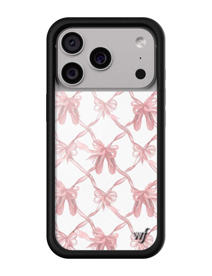 Wild Flower On Pointe Pink iPhone Case