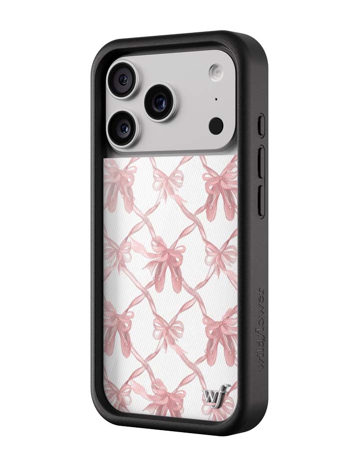 Wild Flower On Pointe Pink iPhone Case
