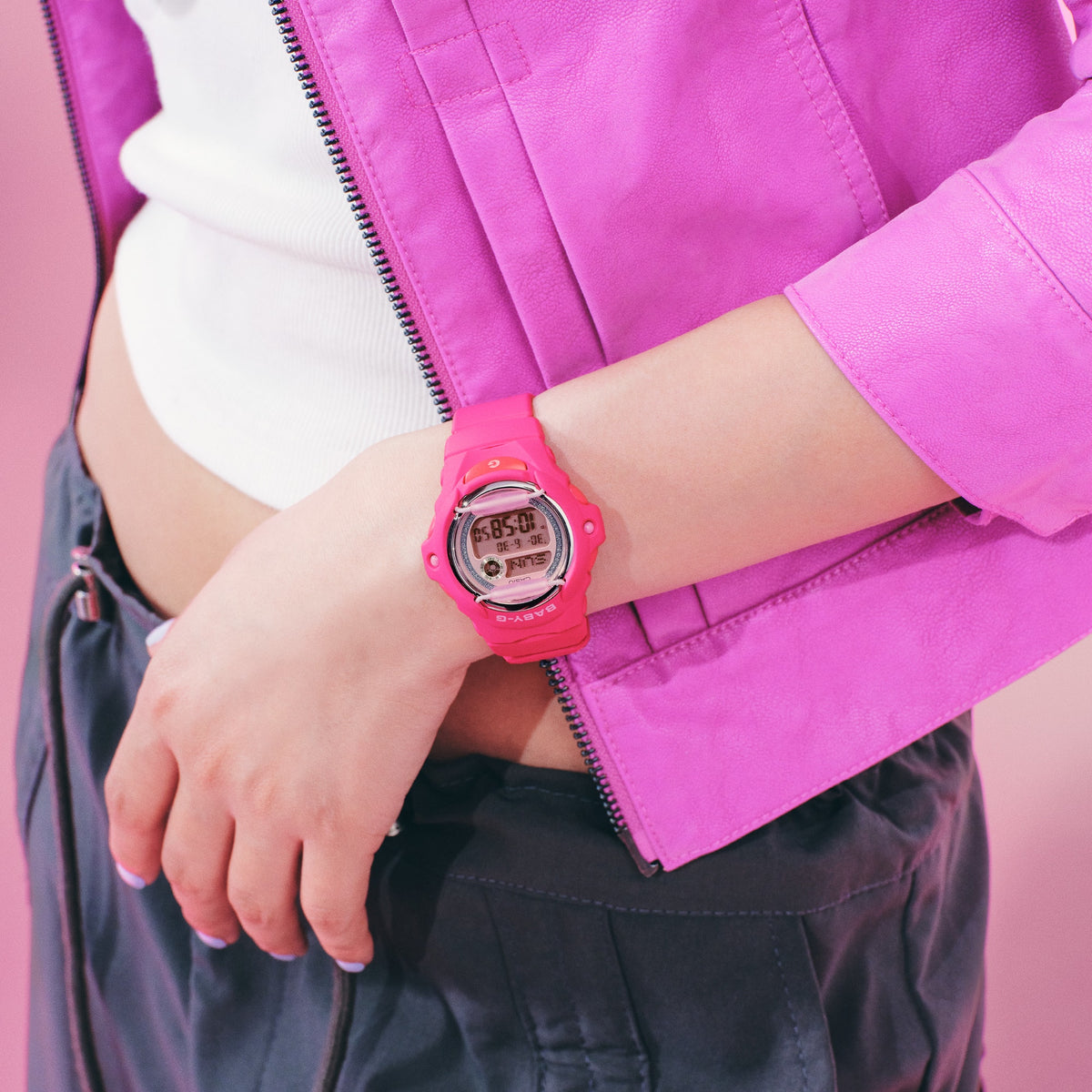 Casio BABY-G BG169KB-4B1 Digital Watch, wrist view