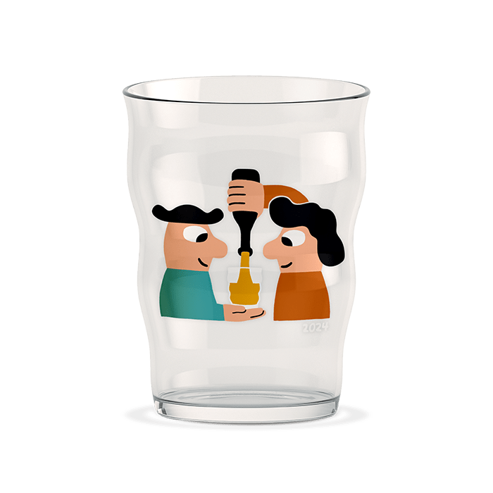 Holmegaard x Mikkeller Pint Beer Annual Glass, 13.5 Oz