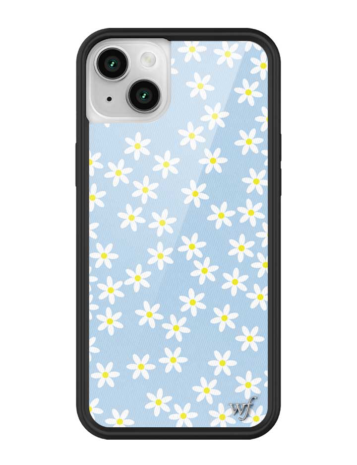 Wildflowers Blue Daisy iPhone Case