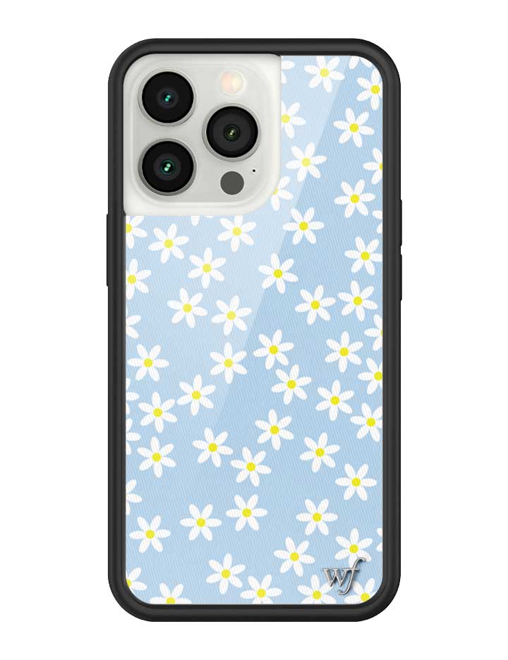 Wildflowers Blue Daisy iPhone Case