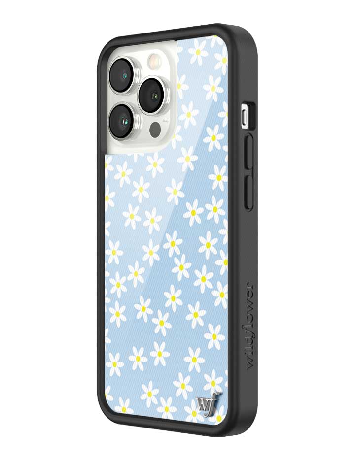 Wildflowers Blue Daisy iPhone Case