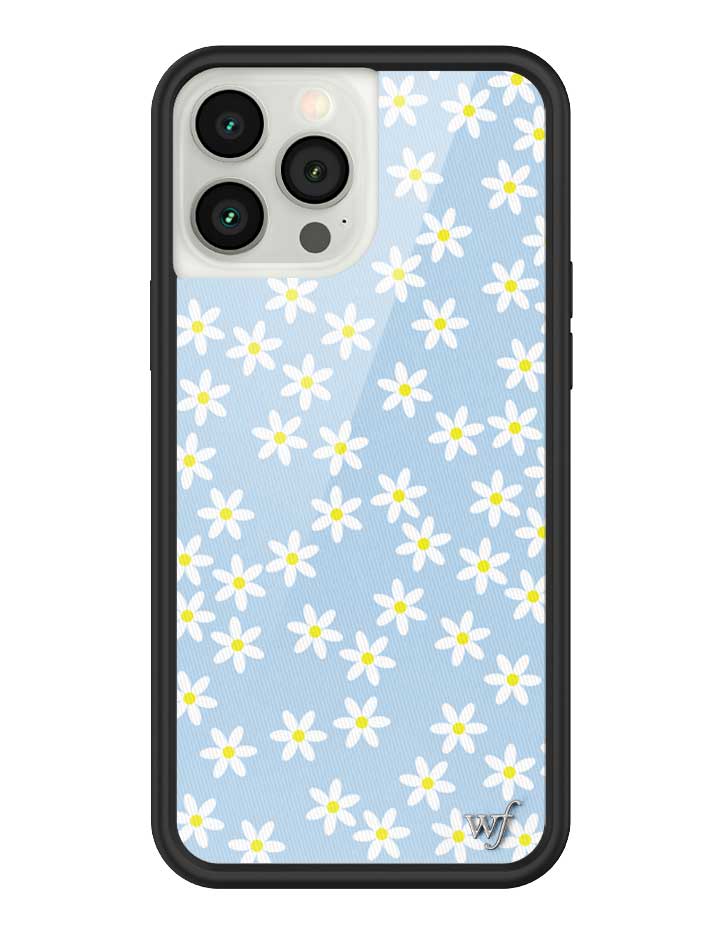 Wildflowers Blue Daisy iPhone Case