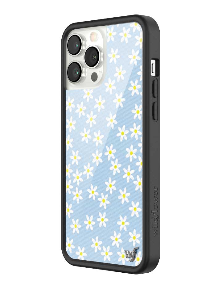 Wildflowers Blue Daisy iPhone Case
