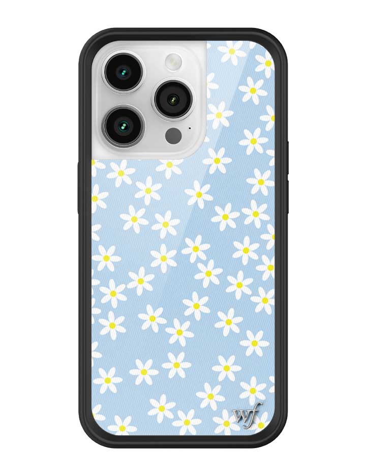 Wildflowers Blue Daisy iPhone Case