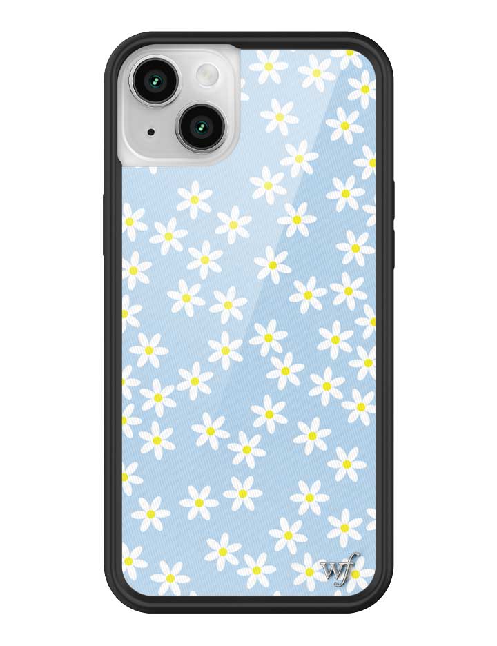 Wildflowers Blue Daisy iPhone Case
