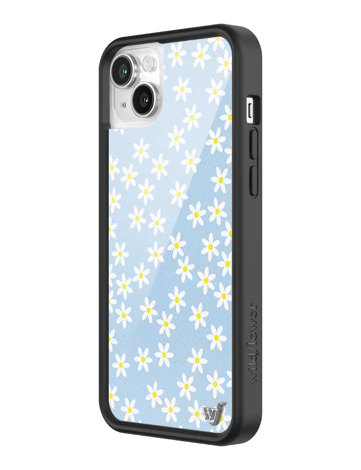 Wildflowers Blue Daisy iPhone Case