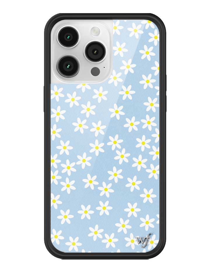Wildflowers Blue Daisy iPhone Case