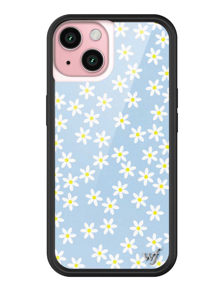 Wildflowers Blue Daisy iPhone Case