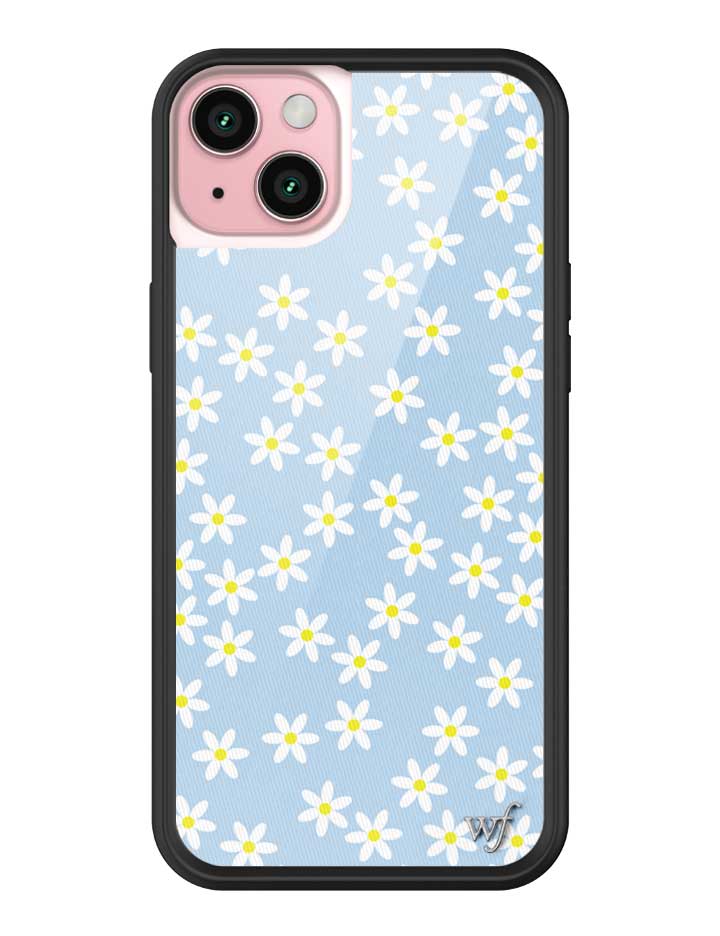 Wildflowers Blue Daisy iPhone Case