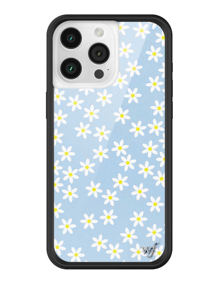 Wildflowers Blue Daisy iPhone Case
