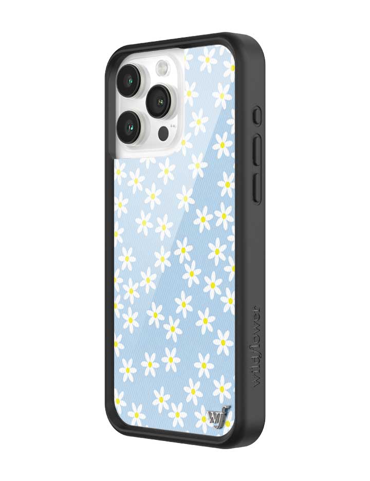 Wildflowers Blue Daisy iPhone Case