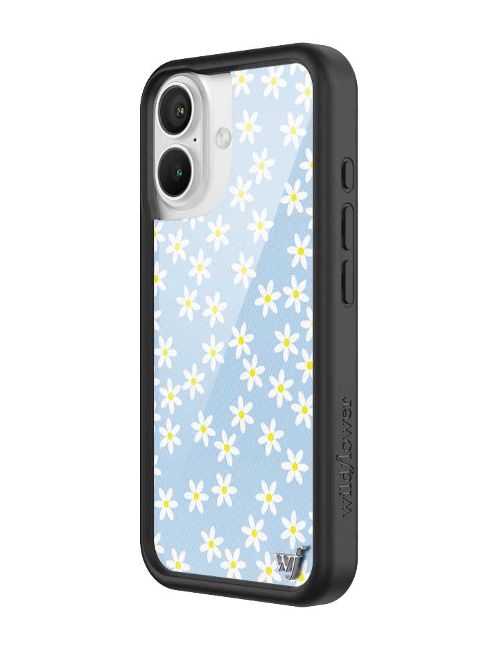 Wildflowers Blue Daisy iPhone Case