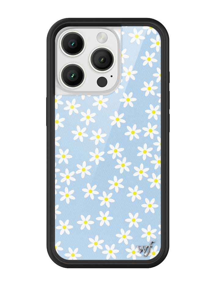 Wildflowers Blue Daisy iPhone Case