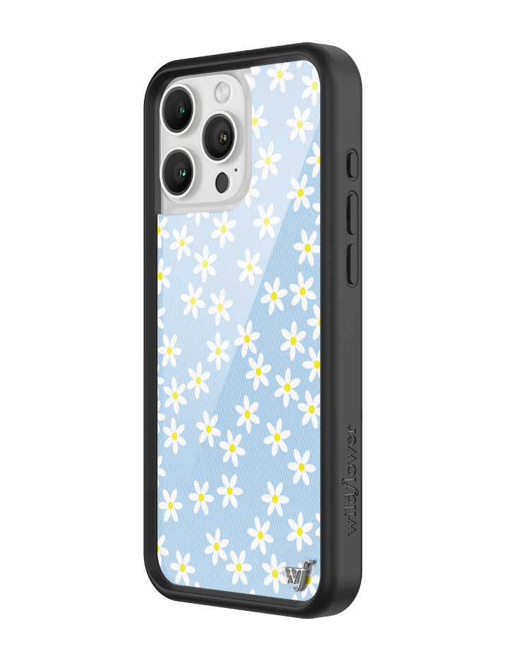 Wildflowers Blue Daisy iPhone Case
