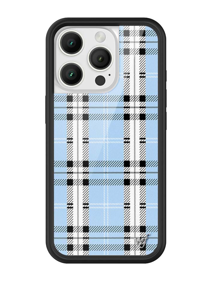 Plaid | Blue iPhone Case