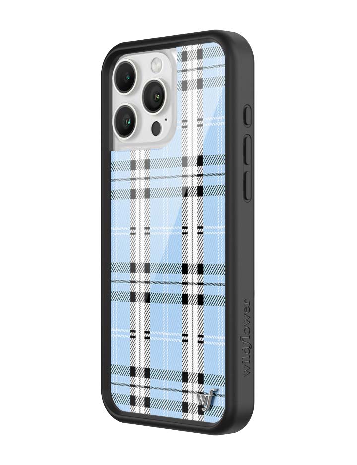Plaid | Blue iPhone Case
