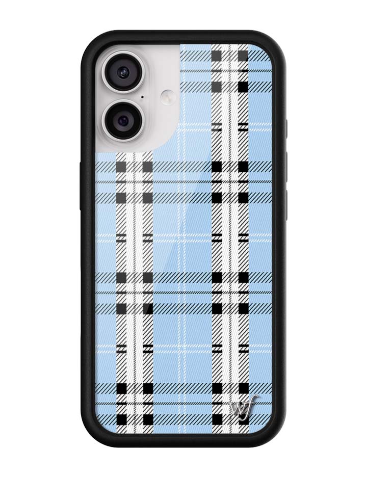 Plaid | Blue iPhone Case