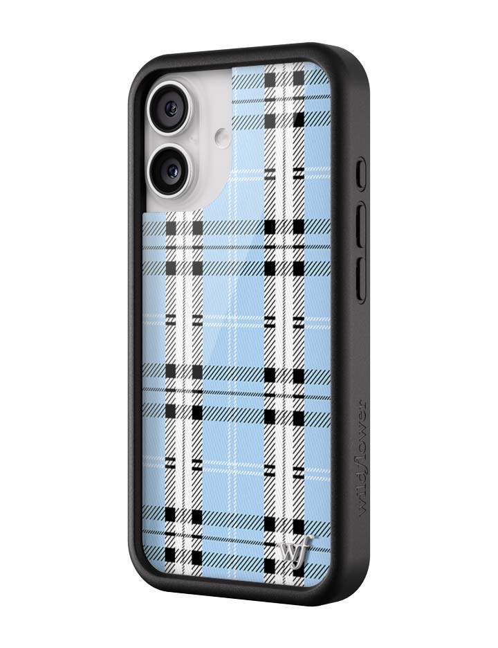 Plaid | Blue iPhone Case